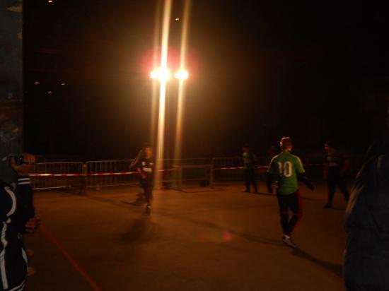 La finale du championnat de street soccer