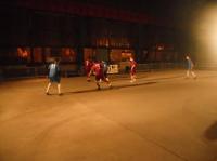 La finale du championnat de street soccer