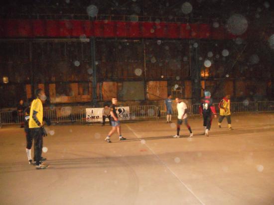 La finale du championnat de street soccer