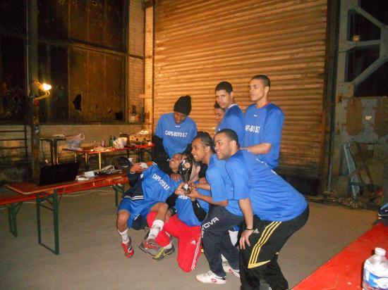 La finale du championnat de street soccer