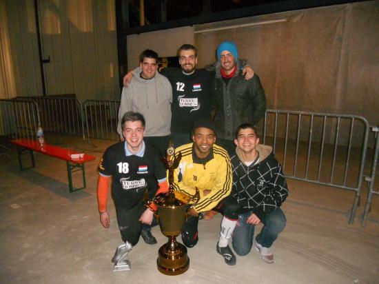 La finale du championnat de street soccer